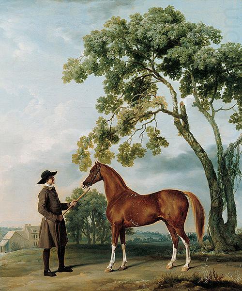George Stubbs Lord Grosvenor's Arabian Stallion with a Groom china oil painting image